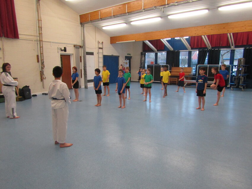 Image of Taekwondo club week 1